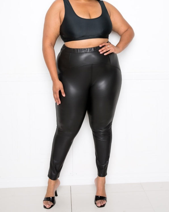 Cool Wholesale cotton on leather leggings In Any Size And Style 