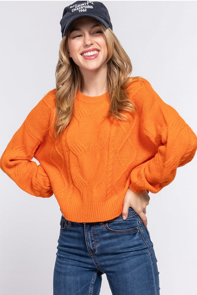 Neesha Cable Sweater