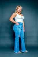 Brielle Frayed Jeans