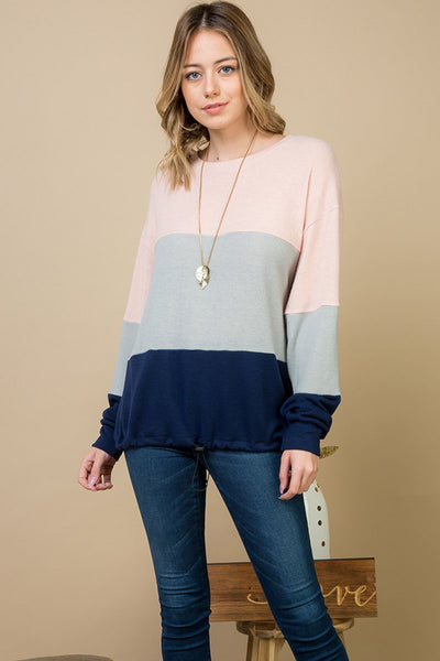 Bex Color Block Sweater