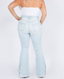 Distressed Jeans Light Blue