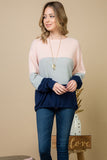 Bex Color Block Sweater