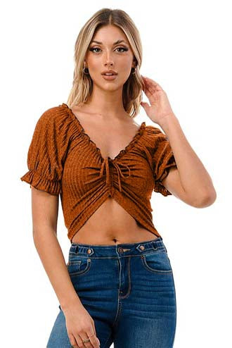 Mona Ruched Top