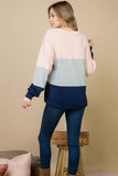 Bex Color Block Sweater