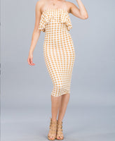 Ruffle Me UpTube Top Dress