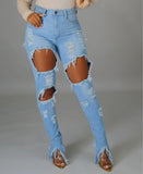 Distressed Jeans