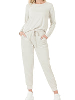 Sharon Long Sleeve Jogger Set