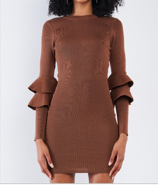 Courtney Bell Sleeve Dress