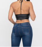 Amber Cropped Halter