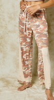 Camo Wideleg Pants