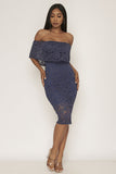 Zayla Lace Midi