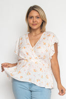 Keely Floral Top - plus